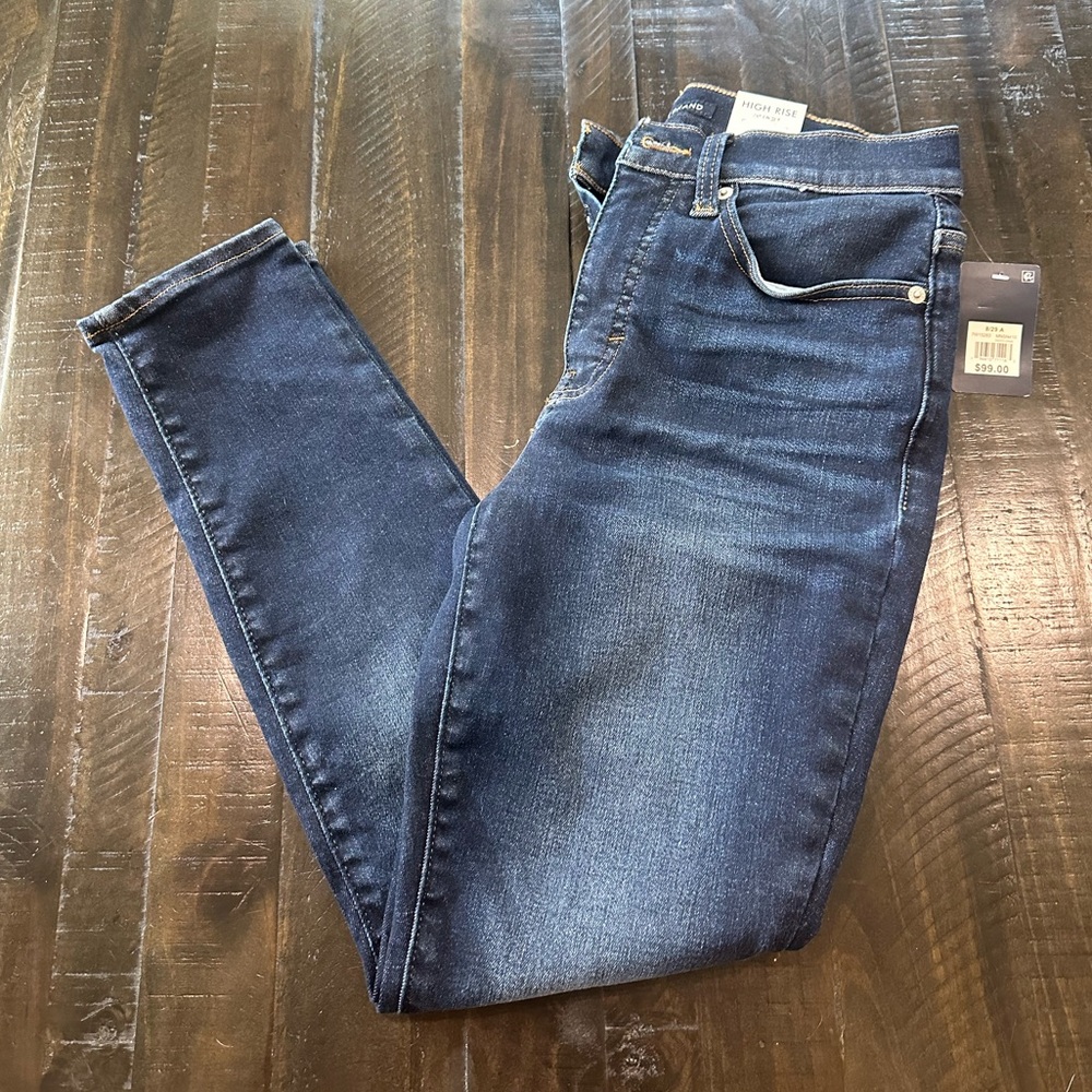 NEW Lucky Brand Bridgette High Rise Skinny Jean Women's Size 8/29A Stretch Denim